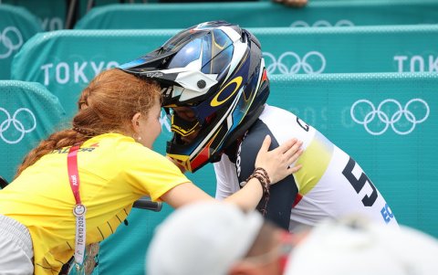 Alfredo Campo quedó quinto en la final masculina BMX en los Juegos Olímpicos Tokio 2020.
