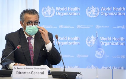 El director general de la OMS, Tedros Adhanom Ghebreyesus.