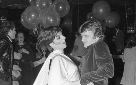 Liza Minelli y Mikhail Baryshnikov.