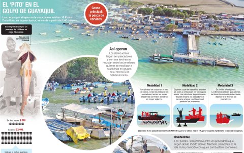 Un esquema de la situación en el Golfo.