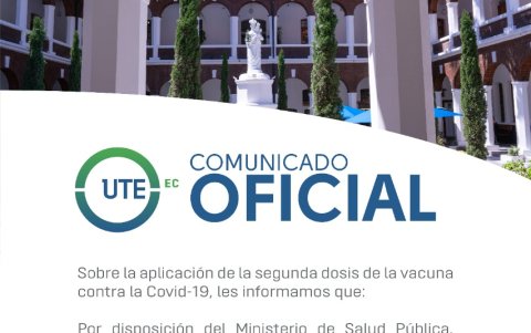 Comunicado de la UTE