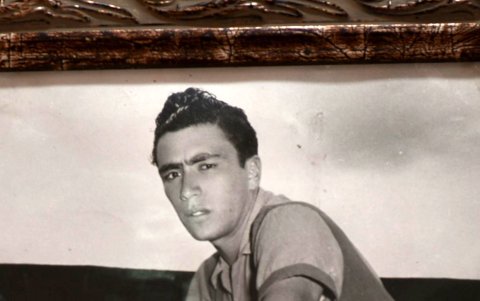 Ernesto Guerra en su etapa como futbolista profesional.