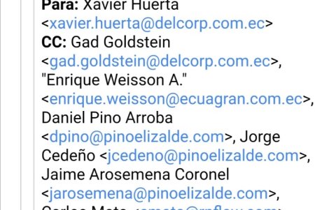 Información requerida