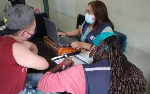 La jornada de vacunación transcurrió con normalidad.