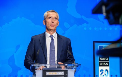Jens Stoltenberd, secretario general de la OTAN.