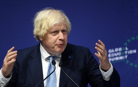Boris Johnson, primer ministro británico.