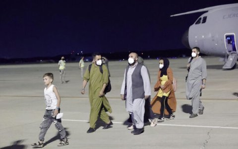 Primeros evacuados Afganistán llegan España