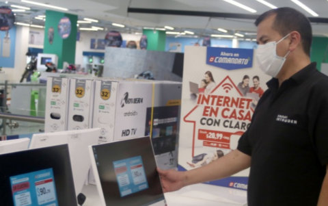 Referencial visita a locales comerciales.