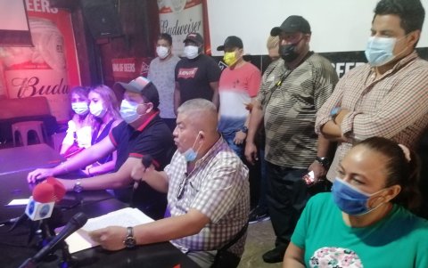 Postura. El gremio se pronunció en rueda de prensa este viernes 27 de agosto de 2021.