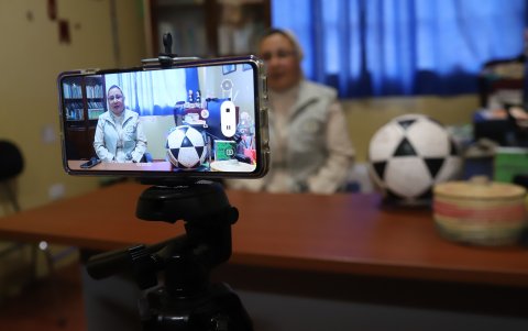 Armijos comparte sus enseñanzas por la red social Tik Tok.