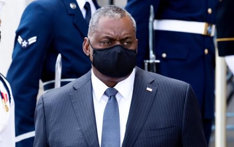 El secretario del Departamento de Defensa de EE.UU., Lloyd Austin.