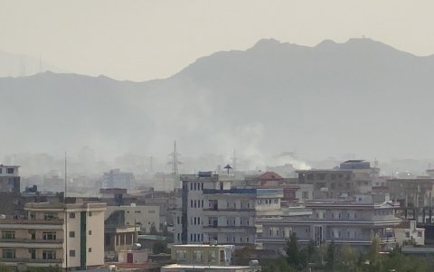 Ataques en la ciudad de Kabul.