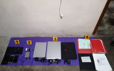 La evidencia fue custodiada.