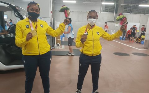 Las deportistas ecuatorianas quieren repetir el podio en París 2024.