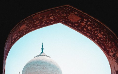 El Taj Mahal es uno los lugares monumentales más queridos en Internet.