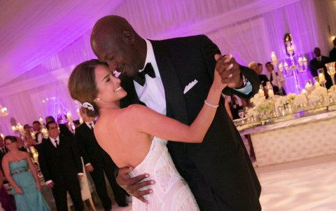 Yvette Prieto y Michael Jordan