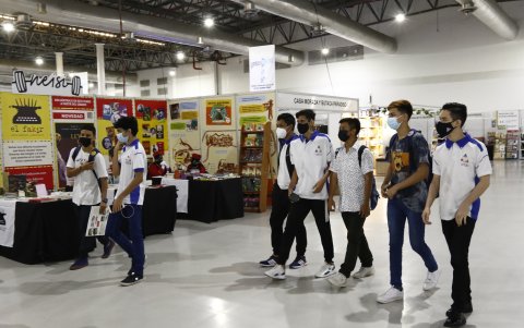 Evento. El publicó joven marcó la jornada.