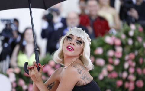 La cantante estadounidense Lady Gaga, Met Gala 2019.