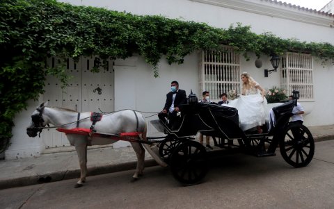 Las novias utilizan mucho este servicio para su traslado a la iglesia.