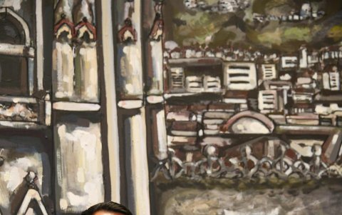 El músico español Alejandro Guillan habla en una entrevista con Efe, el 17 de septiembre de 2021 en Quito (Ecuador). Guillan dijo