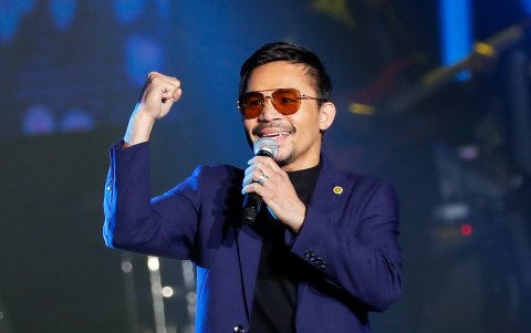 Congresista y luego senador, Manny anunció el domingo su candidatura. Las  elecciones serán en 2022.