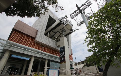 El sistema de transporte de Aerovía viaja de Durán a Guayaquil