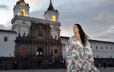 Estefanía Barreno, reina de San Francisco de Quito.
