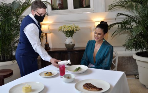 Estefanía Barreno, reina de San Francisco de Quito.