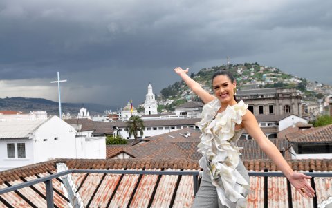 Estefanía Barreno, reina de San Francisco de Quito.