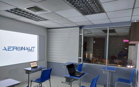 Las oficinas de Aeronaut Systems en Guayaquil, están listas para iniciar clases en octubre.