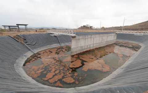 Planta Mi Lote. Emapag asegura que el 80 % de la obra física está construida y que para junio próximo estará lista.