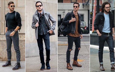 Diferentes looks con botas.