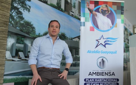 Ejecutivo. Stéfano Ferretti es el vicepresidente operativo de Ambiensa, la promotora inmobiliar que piensa además en el deporte.