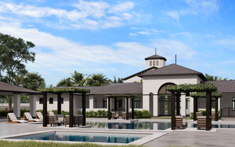 Así será el área social en el complejo habitacional.