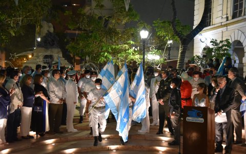 El evento inició cerca las 05:00 en la Plaza de la Administración.