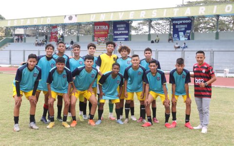 El equipo que disputa el torneo en la categoría Sub-16 aplastó 10-0 a su similar de La Cantera, en el torneo que se disputa en la Universidad de Milagro.