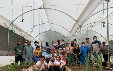 Elaboración del nuevo diseño inclusivo para el vivero en Nuevo Ceibo.