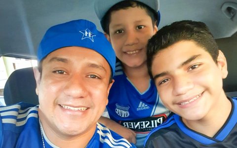 Isaac Avilés lleva el emelecismo hasta sus hijos y hoy estará de vuelta en el Capwell.