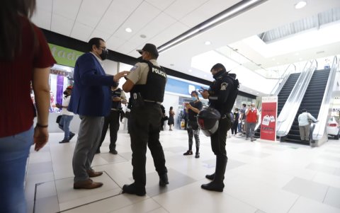 Situación. La policía confirmó que no hubo heridos durante el hecho.