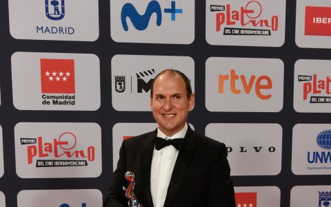 Se convirtió en el mejor actor en los Premios Platino por 'El robo del siglo'.
