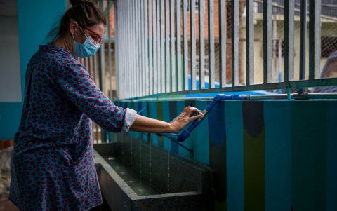 La iniciativa la gestaron dos arquitectos con el apoyo de una fundación.