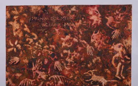 En las obras, el artista y su público descubren seres extraños.