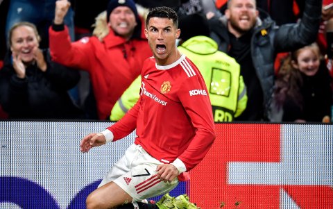 Cristiano Ronaldo marcó el gol decisivo para la victoria del United.