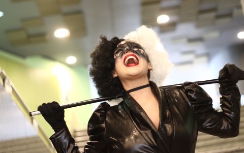 Katiuska como Cruella