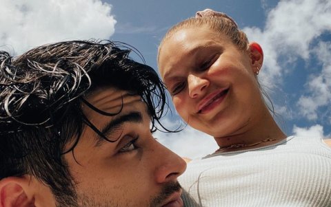 Zayn y Gigi en 2020.