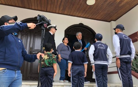 Las autoridades del plantel resaltaron la disciplina de los estudiantes deportistas.