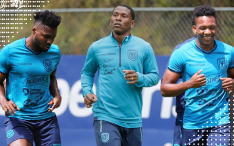 Brayan Angulo y Djorkaeff Reasco son las opciones de Alfaro en la delantera de la Tricolor.