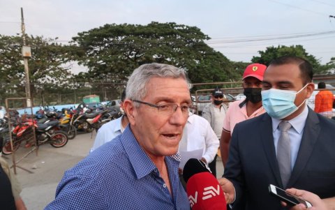 Fausto Cobo, director encargado del Servicio Nacional de Privados de Libertad (SNAI).