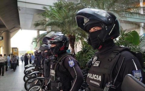 El contingente policial que participa en el plan desde el martes 16 de noviembre.