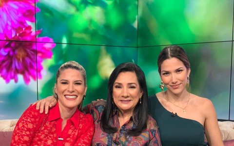 Con Gaby Díaz y Alejandra Jaramillo.